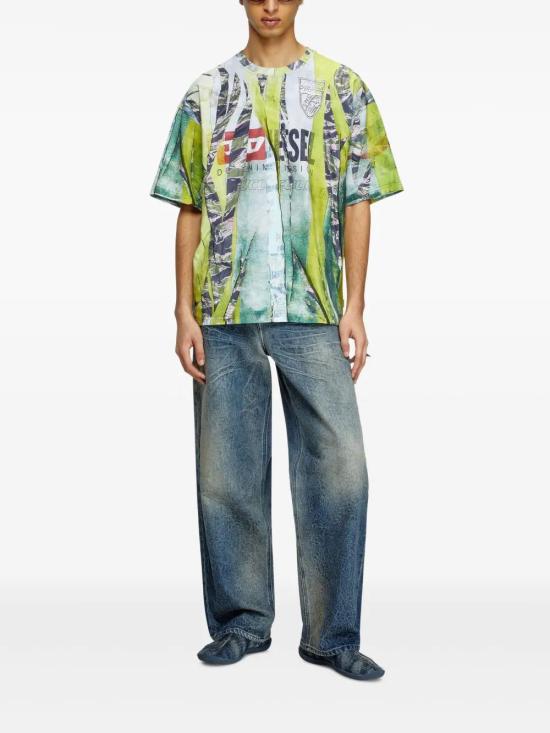  디젤 반팔 티셔츠 A196480HGBY multicolour - DIESEL