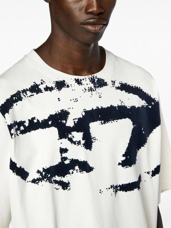  디젤 반팔 티셔츠 A130490DQAU white - DIESEL