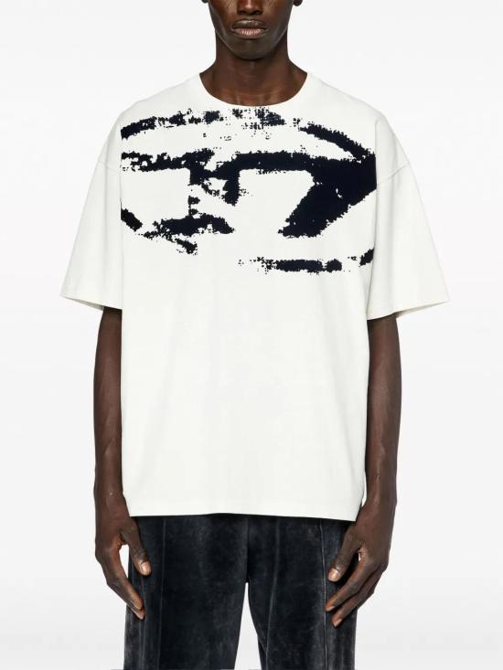  디젤 반팔 티셔츠 A130490DQAU white - DIESEL