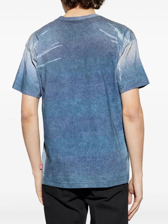  디젤 반팔 티셔츠 A196500PJBH indigo - DIESEL