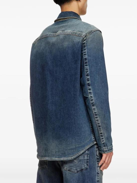  디젤 데님 셔츠 A1517809J06 indigo - DIESEL