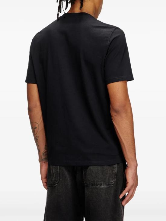  디젤 반팔 티셔츠 A172680PLAT black - DIESEL