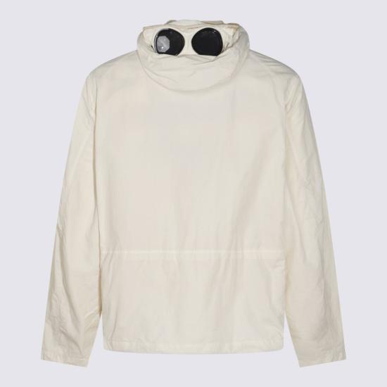 25SS 씨피 컴퍼니 플랫 나일론 고글 자켓 18CMOW050A005991G402 PISTACHIO SHELL DOM - C.P. COMPANY