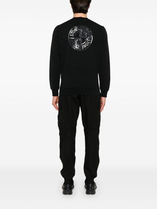 25SS 스톤 아일랜드 긴팔 티셔츠 K1S156100665S0083V0029 BLACK DOM - STONE ISLAND