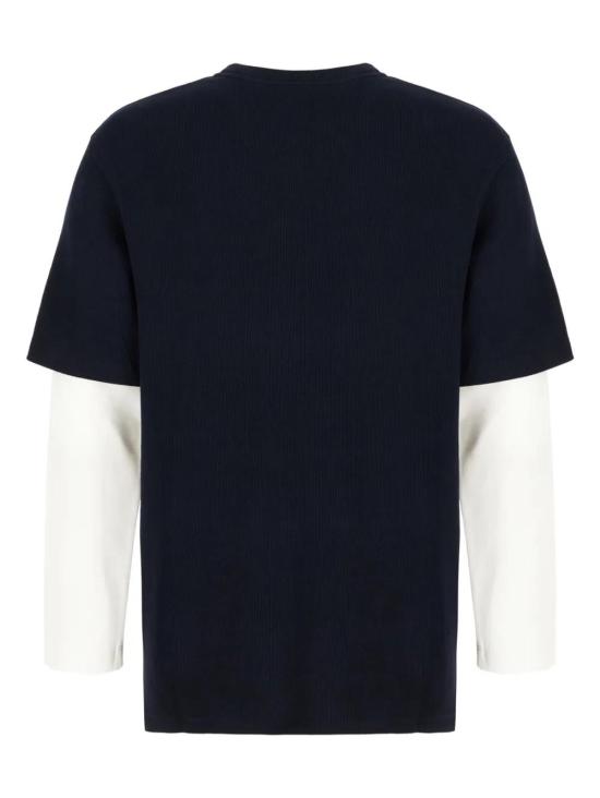  펜디 긴팔 티셔츠 FY1321ATL4 navy - FENDI