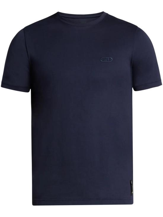  펜디 반팔 티셔츠 FY0894AL0F navy