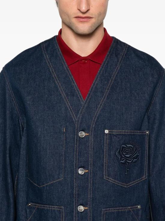  구찌 데님 자켓 811612XDC6V indigo - GUCCI