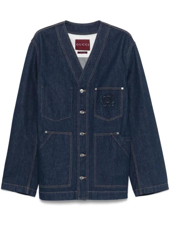  구찌 데님 자켓 811612XDC6V indigo