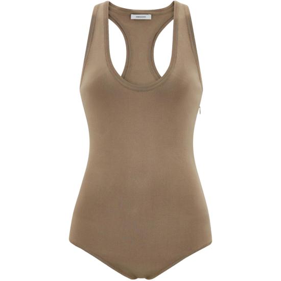 25SS 살바토레 페라가모 민소매 티셔츠 113473 0783140 BEIGE NEUTRALS