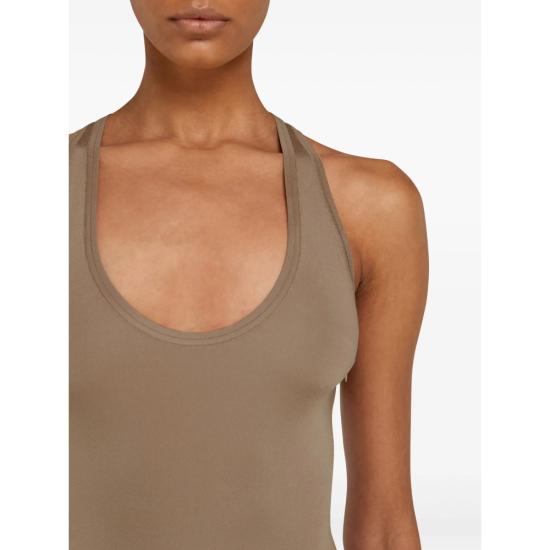 25SS 살바토레 페라가모 민소매 티셔츠 113473 0783140 BEIGE NEUTRALS - SALVATORE FERRAGAMO