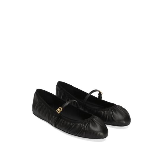 25SS 돌체앤가바나 플랫 슈즈 CB0257 AD137 8B956 BLACK - DOLCE & GABBANA