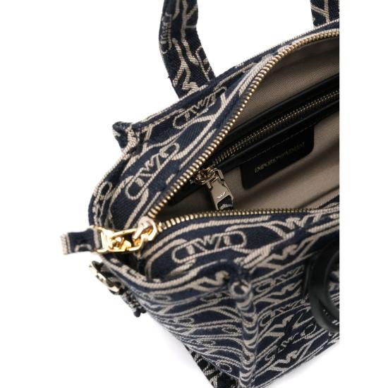 25SS 엠포리오 아르마니 토트백 AF12993 EW000371 FB237 BLUE - EMPORIO ARMANI