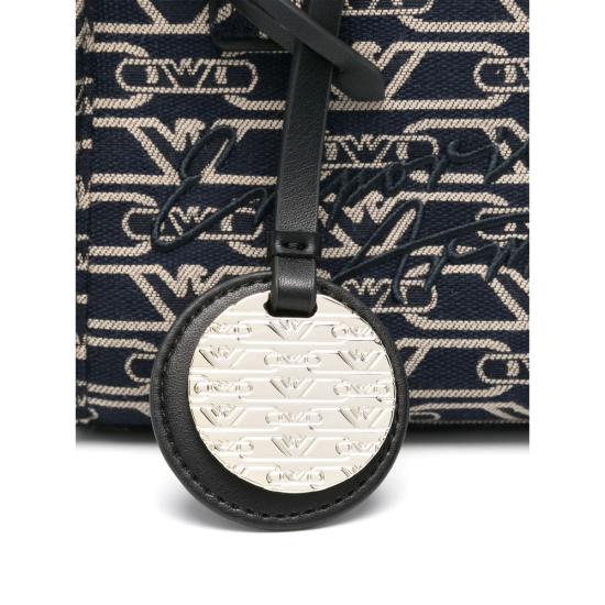 25SS 엠포리오 아르마니 토트백 AF12993 EW000371 FB237 BLUE - EMPORIO ARMANI