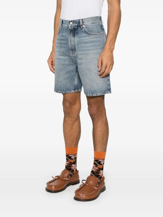  로에베 데님 숏팬츠 H526Y11X83 blue - LOEWE