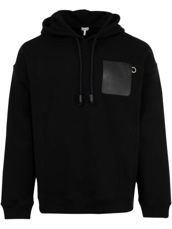  로에베 후드 티셔츠 H526Y25X63 black