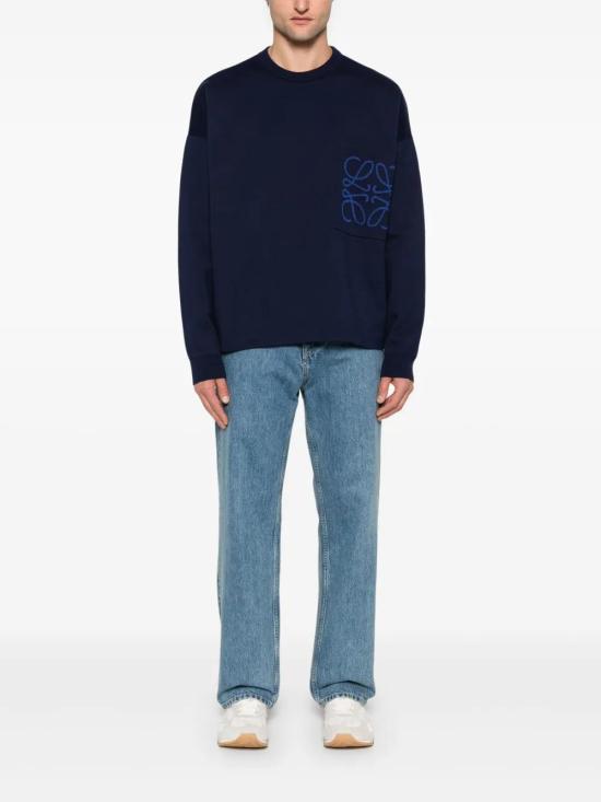  로에베 스웨터 H526Y14KKI navy - LOEWE