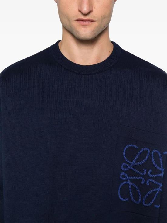  로에베 스웨터 H526Y14KKI navy - LOEWE