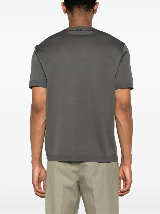  에르노 반팔 티셔츠 JG000206U52059 grey - HERNO