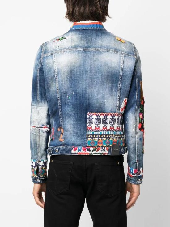  디스퀘어드2 데님 자켓 S74AM1308S30342 blue - DSQUARED2