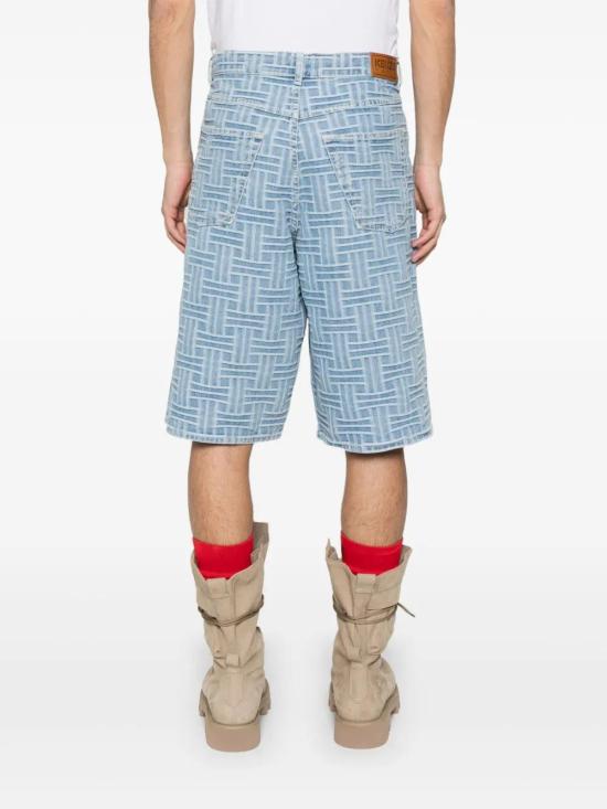  겐조 데님 숏팬츠 FF55DS3396J4 blue - KENZO