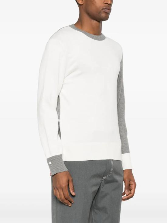  톰브라운 스웨터 MKA543FY3043 grey - THOM BROWNE