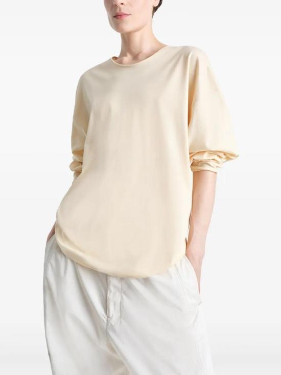  르메르 긴팔 티셔츠 TO1375LJ1018 beige - LEMAIRE