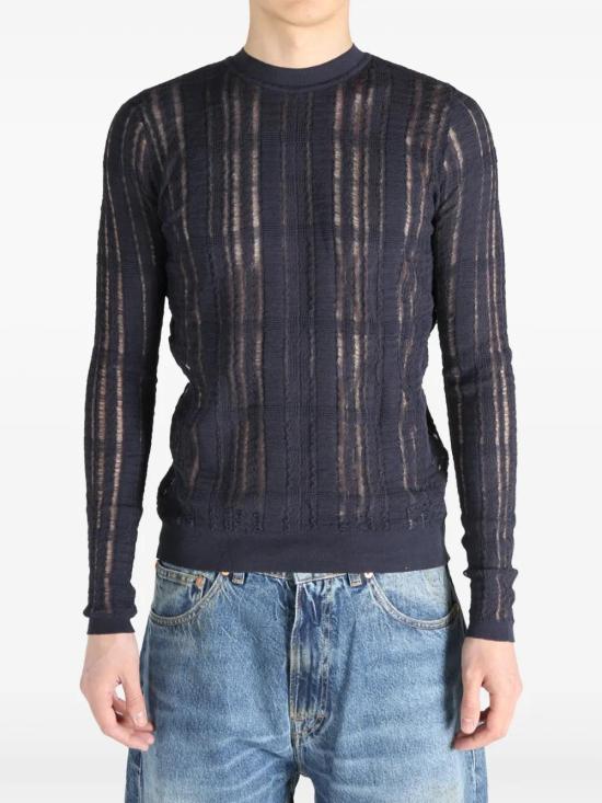  아워레가시 스웨터 M2253FW navy - OUR LEGACY