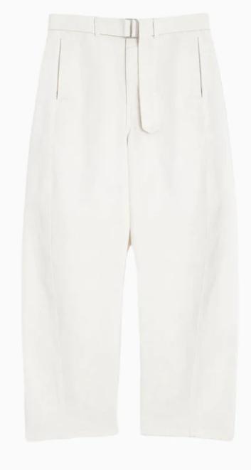 25SS 르메르 벨티드 트위스트 팬츠 PA326LD1034WH004 DOM