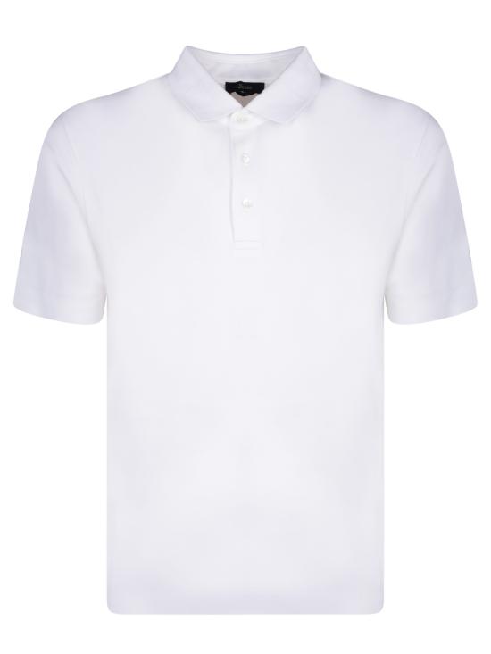 25SS 에르노 폴로 티셔츠 JPL00125U 52059 1000 White