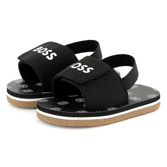 25SS [주니어] 휴고보스 샌들 J52156 09B Black - HUGO BOSS