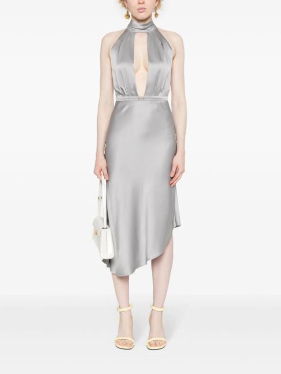  엘리자베타프랜치 롱 원피스 AB58042E2 400 LEAD - ELISABETTA FRANCHI