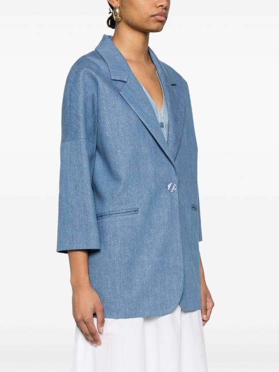 25SS 딸리아토레 코트 BRUNA 750026I1234 Blue - TAGLIATORE