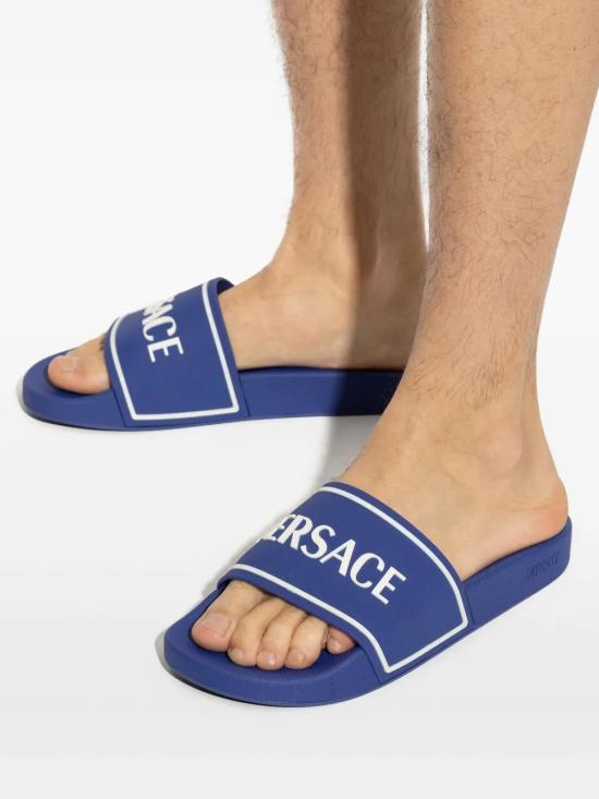  베르사체 뮬/슬리퍼 10184961A13176 blue - VERSACE