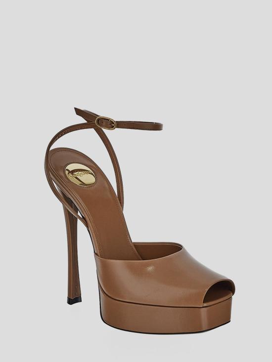 25SS 생로랑 힐/펌프스 806064 AACSQ2526 Darkmacadamia - SAINT LAURENT