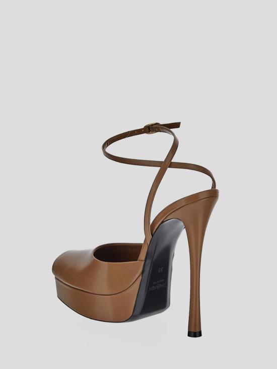 25SS 생로랑 힐/펌프스 806064 AACSQ2526 Darkmacadamia - SAINT LAURENT