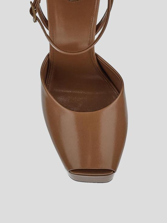 25SS 생로랑 힐/펌프스 806064 AACSQ2526 Darkmacadamia - SAINT LAURENT