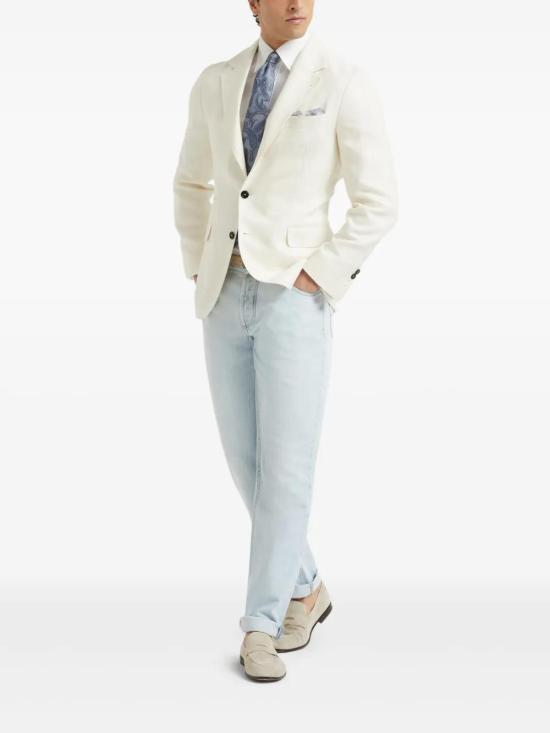  브루넬로 쿠치넬리 데님 팬츠 M0Z37D3210C1460 blue - BRUNELLO CUCINELLI