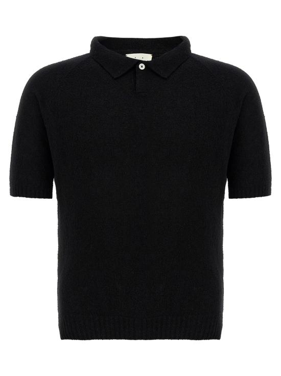 25FW 마리아 폴로 티셔츠 YPK002C8 Black