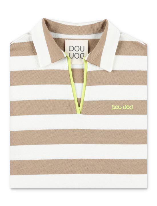 25SS [주니어] 두두 폴로 셔츠 DW8P11Z2894 101BG Marrone - DOUUOD