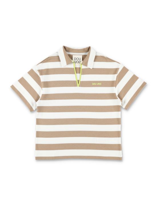 25SS [주니어] 두두 폴로 셔츠 DW8P11Z2894 101BG Marrone
