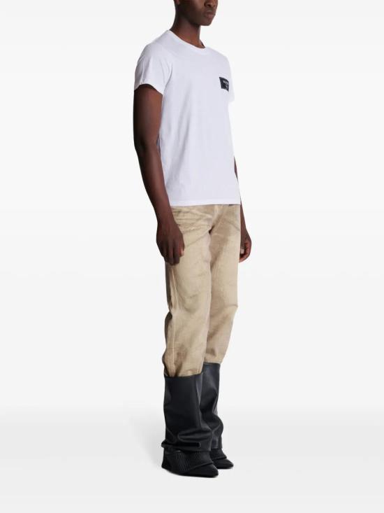  발망 반팔 티셔츠 EH1EF000BC91 white - BALMAIN