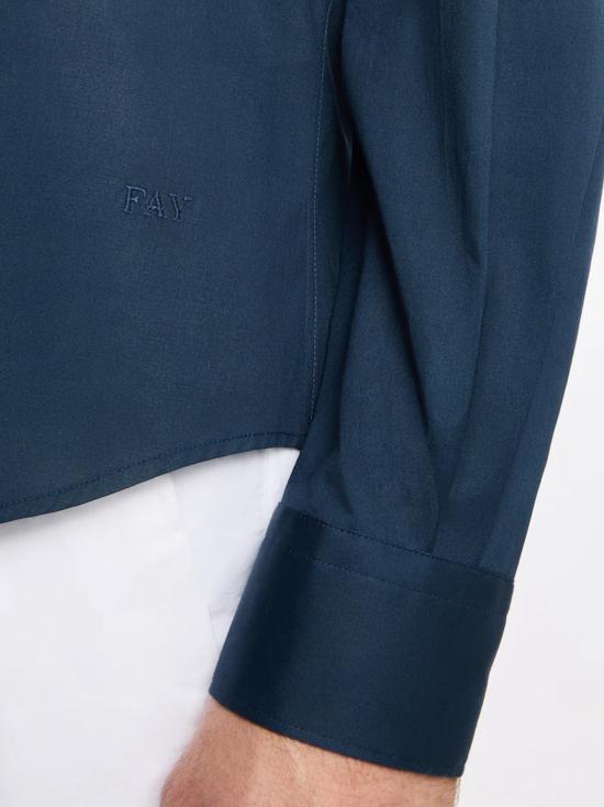 25SS 페이 긴팔 셔츠 NCMA150259SORM U807 BLU - FAY