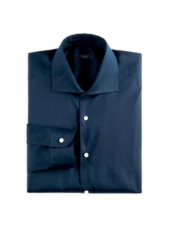 25SS 페이 긴팔 셔츠 NCMA150259SORM U807 BLU