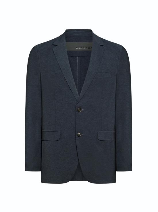  알알디 수트 자켓 25051 60M 60M BLU BLACK MELANGE