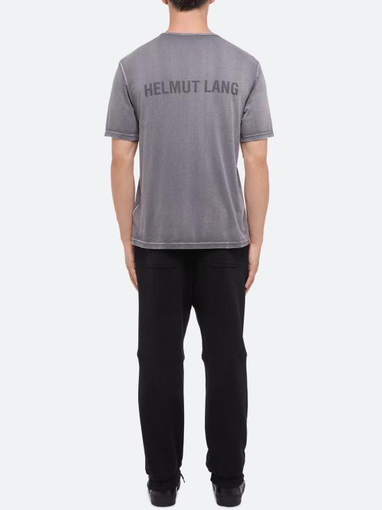  헬무트랭 반팔 티셔츠 O10HM508 Q14 GUNMETAL - HELMUT LANG