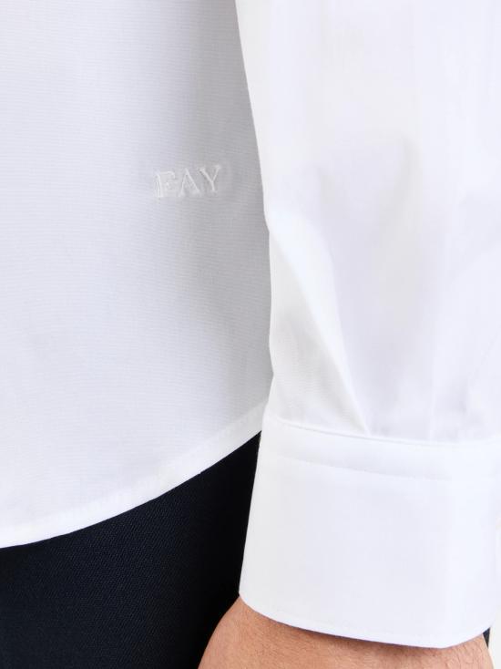 25SS 페이 긴팔 셔츠 NCMA150259SORM B001 BIANCO - FAY