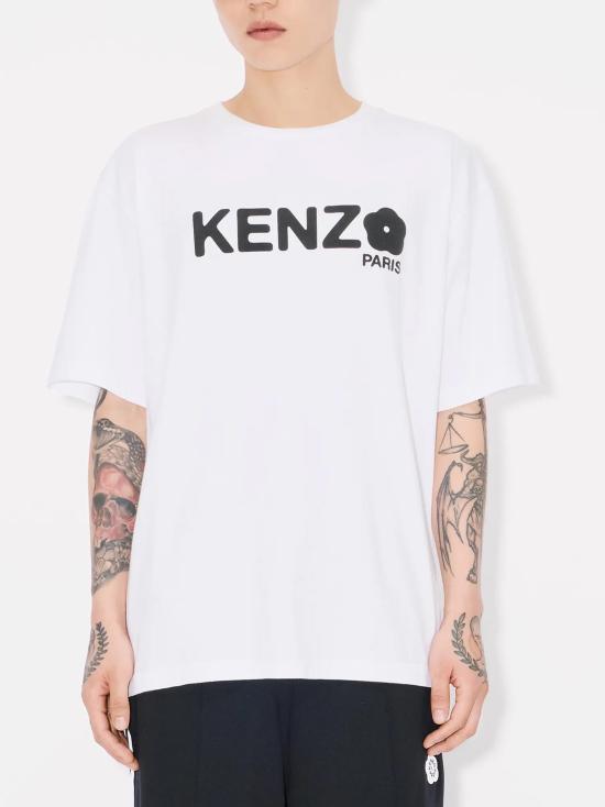 25SS 겐조 반팔 티셔츠 FF55TS4914SG 01 WHITE - KENZO