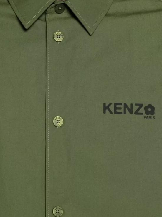 25SS 겐조 반팔 셔츠 FF55CH1299LP 50 KHAKI - KENZO