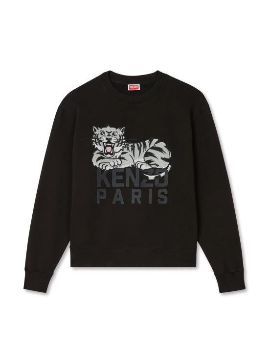 25SS 겐조 긴팔 티셔츠 FF55SW2634MF 99J BLACK