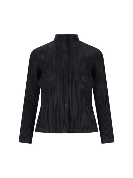 25SS 플리츠플리즈 셔츠 PP56JJ113 15 Black